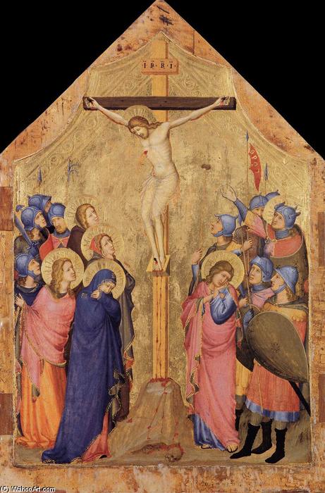Wikioo.org – L'Enciclopedia delle Belle Arti - Pittura, Opere di Master Of The Codex Of Saint George - Il Crucifixion