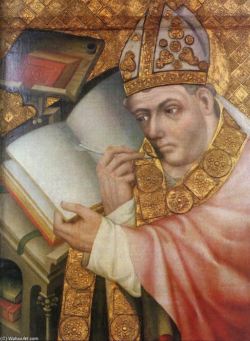 Wikioo.org - The Encyclopedia of Fine Arts - Painting, Artwork by Master Theoderic - Painting of a Saint