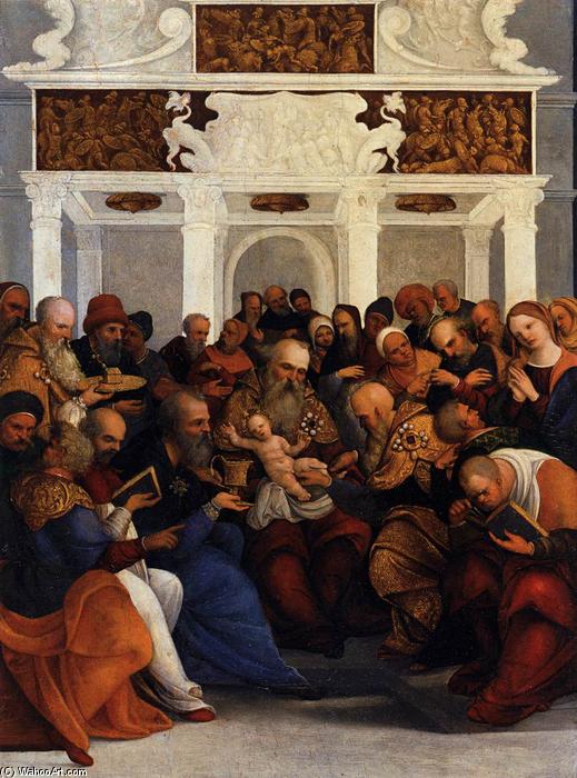 WikiOO.org - Encyclopedia of Fine Arts - Lukisan, Artwork Ludovico Mazzolino - Circumcision