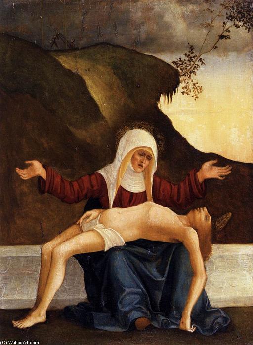 Wikioo.org - The Encyclopedia of Fine Arts - Painting, Artwork by Ludovico Mazzolino - Pietà
