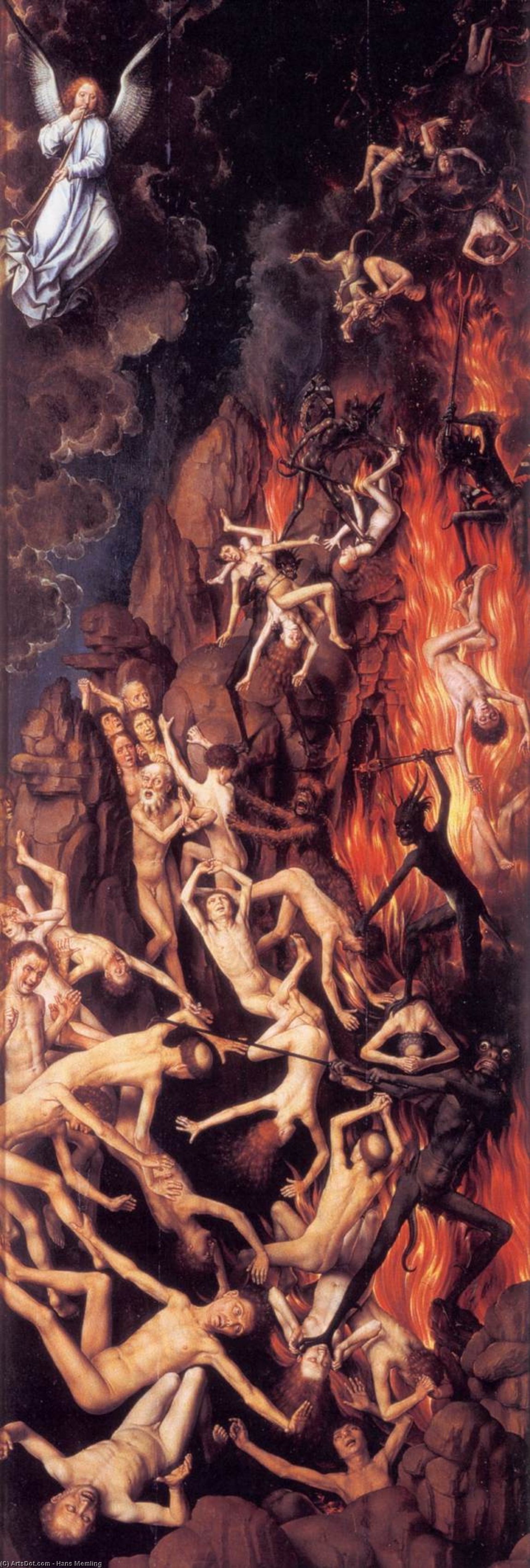 Wikioo.org - The Encyclopedia of Fine Arts - Painting, Artwork by Hans Memling - Last Judgment