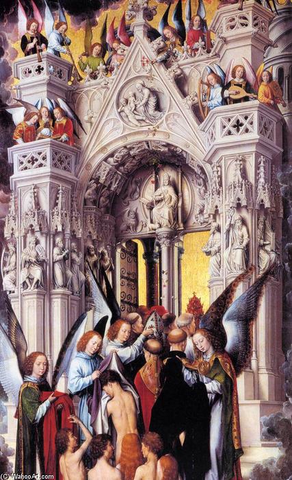 Wikioo.org – L'Enciclopedia delle Belle Arti - Pittura, Opere di Hans Memling - giudizio finale trittico particolare  15