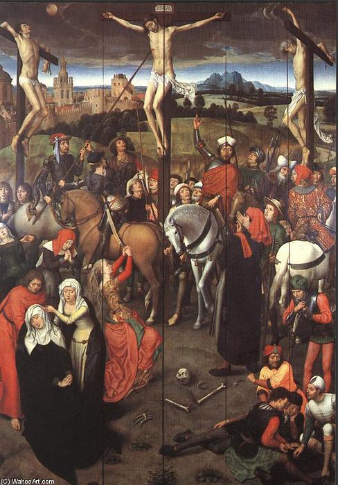 Wikioo.org - สารานุกรมวิจิตรศิลป์ - จิตรกรรม Hans Memling - Passion (Greverade) Altarpiece (central panel)
