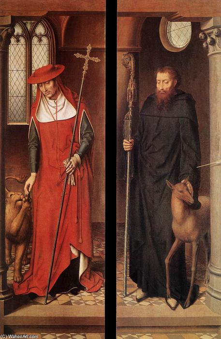 Wikioo.org - The Encyclopedia of Fine Arts - Painting, Artwork by Hans Memling - Passion (Greverade) Altarpiece (closed)