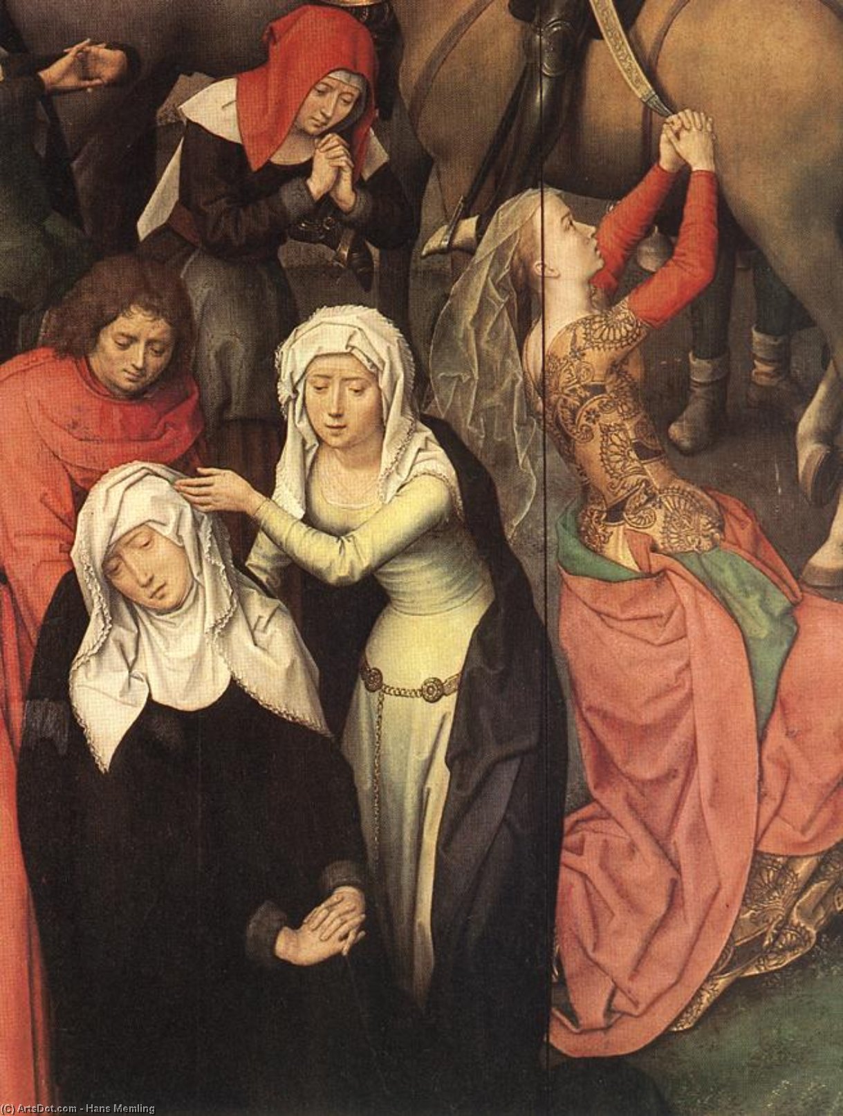 Wikioo.org - The Encyclopedia of Fine Arts - Painting, Artwork by Hans Memling - Passion (Greverade) Altarpiece (detail)