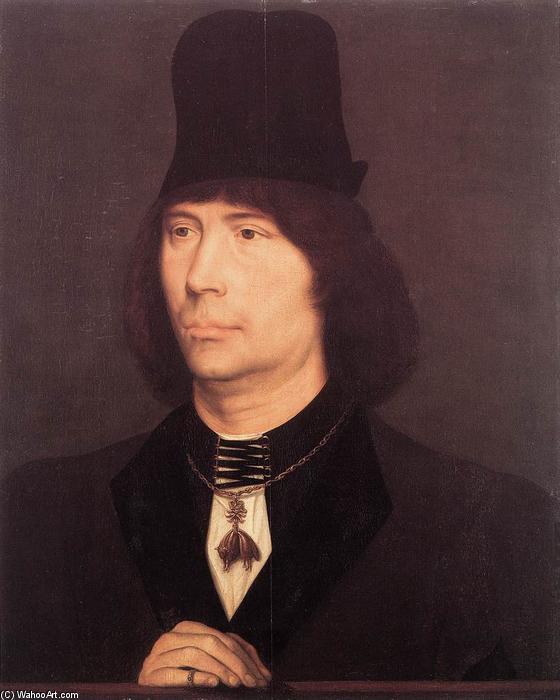 WikiOO.org - Encyclopedia of Fine Arts - Lukisan, Artwork Hans Memling - Portrait of Anthony of Burgundy