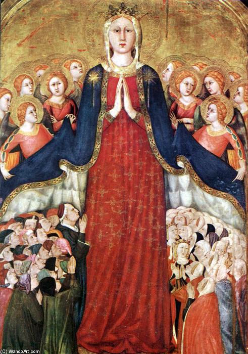 Wikioo.org – L'Enciclopedia delle Belle Arti - Pittura, Opere di Lippo Memmi - Madonna dei Raccomandati