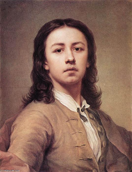WikiOO.org - Εγκυκλοπαίδεια Καλών Τεχνών - Ζωγραφική, έργα τέχνης Anton Raphael Mengs - Self-Portrait