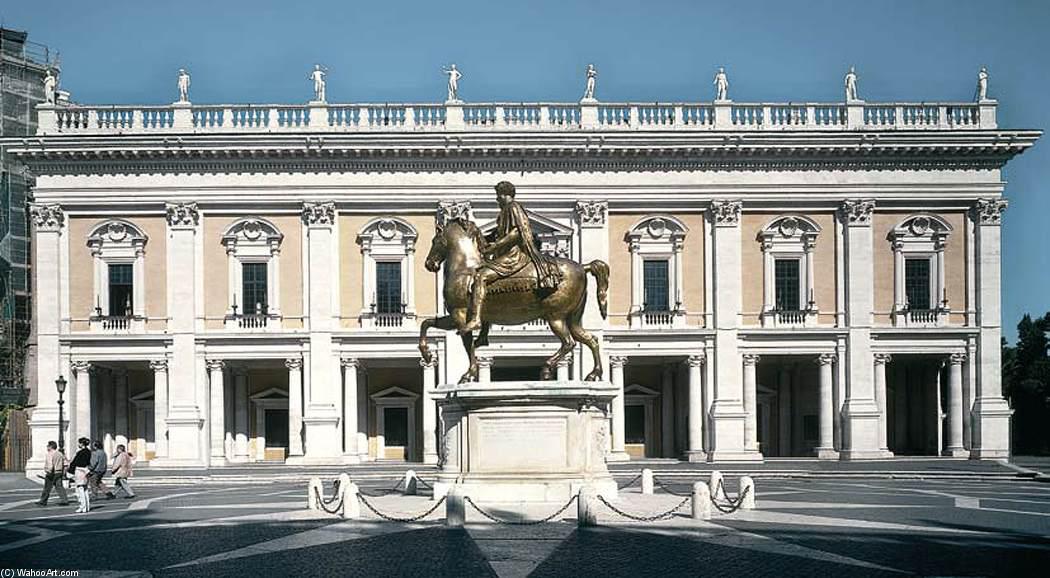 WikiOO.org - Encyclopedia of Fine Arts - Maleri, Artwork Michelangelo Buonarroti - Palazzo Nuovo