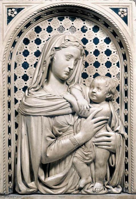 WikiOO.org - Encyclopedia of Fine Arts - Lukisan, Artwork Michelozzo Di Bartolomeo - Madonna and Child