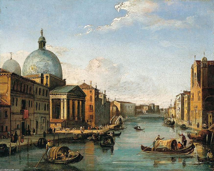 Wikioo.org - The Encyclopedia of Fine Arts - Painting, Artwork by Giovanni Migliara - Venetian View