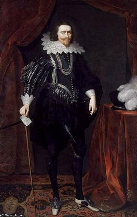 Wikioo.org - Bách khoa toàn thư về mỹ thuật - Vẽ tranh, Tác phẩm nghệ thuật Daniel I Mijtens - Duke of Buckingham