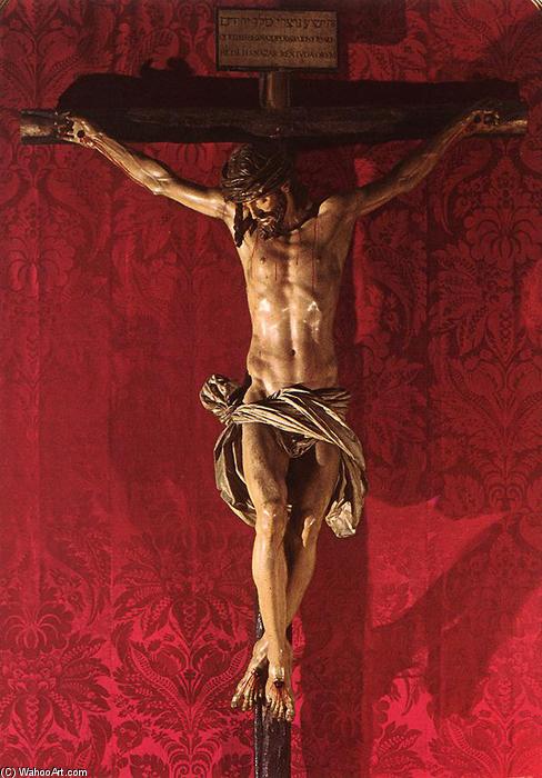 WikiOO.org - Encyclopedia of Fine Arts - Lukisan, Artwork Juan Martínez Montañés - The Merciful Christ