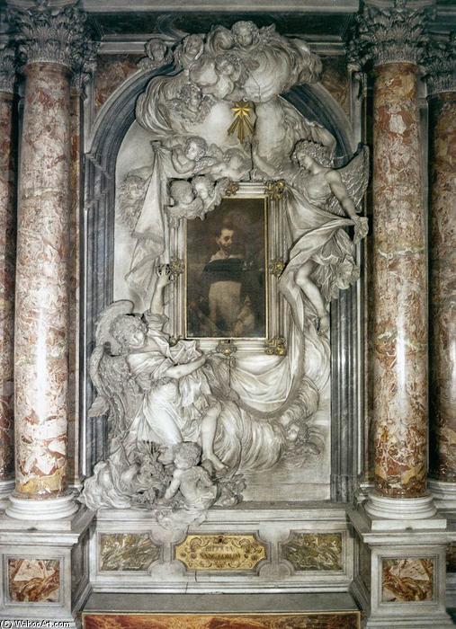 WikiOO.org - Enciklopedija likovnih umjetnosti - Slikarstvo, umjetnička djela Giovan Maria Morlaiter - St Dominic Altar