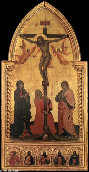 Wikioo.org - Bách khoa toàn thư về mỹ thuật - Vẽ tranh, Tác phẩm nghệ thuật Nardo Leonardo Di Cione - Crucifixion