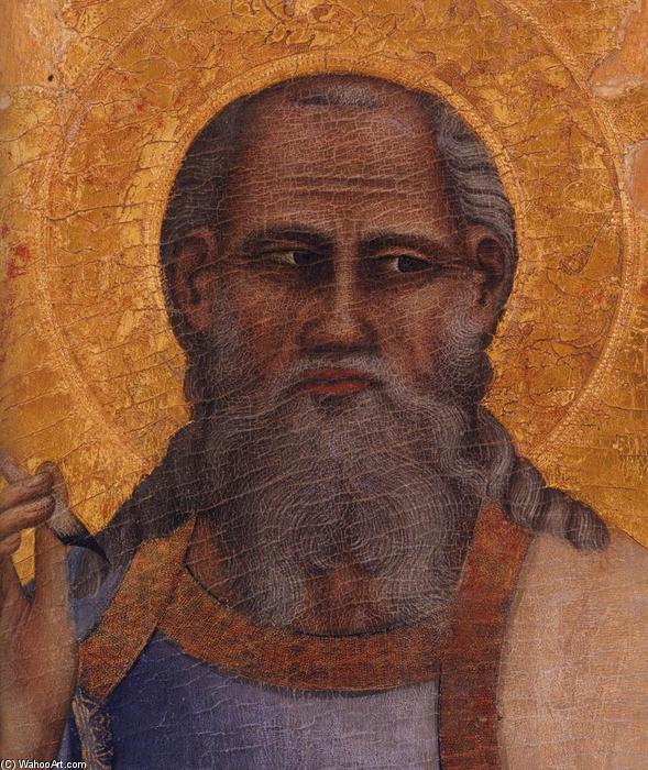 Wikioo.org - สารานุกรมวิจิตรศิลป์ - จิตรกรรม Nardo Leonardo Di Cione - St John the Evangelist (detail)