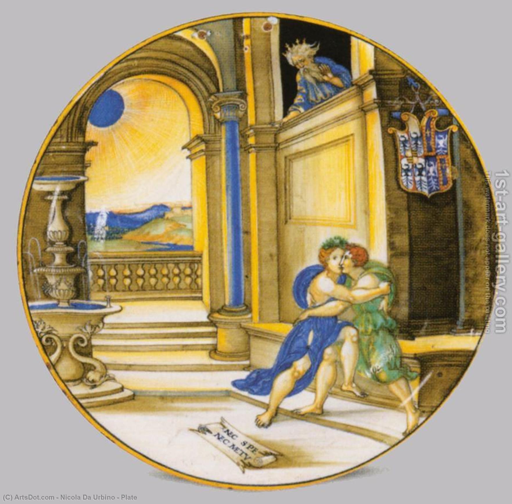 Wikioo.org - The Encyclopedia of Fine Arts - Painting, Artwork by Nicola Da Urbino - Plate