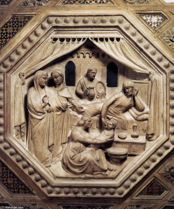 WikiOO.org - Encyclopedia of Fine Arts - Lukisan, Artwork Andrea Di Cione Di Arcangelo (Orcagna) - Tabernacle (detail)