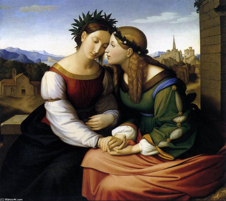 Wikioo.org - The Encyclopedia of Fine Arts - Painting, Artwork by Johann Friedrich Overbeck - Italia and Germania