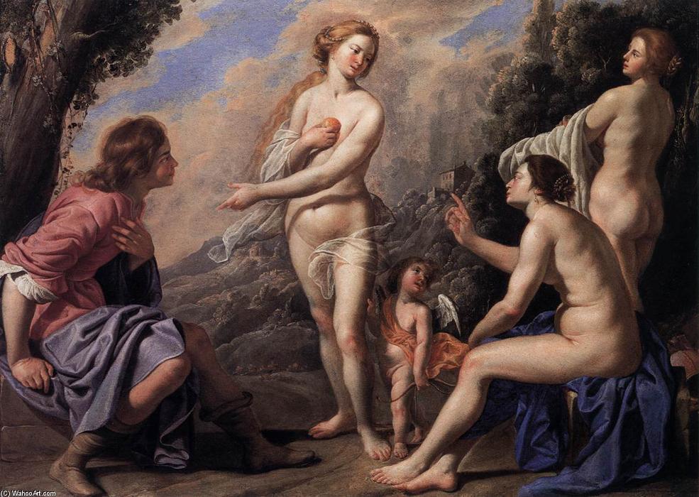 WikiOO.org - Енциклопедія образотворчого мистецтва - Живопис, Картини
 Pacecco De Rosa - The Judgment of Paris