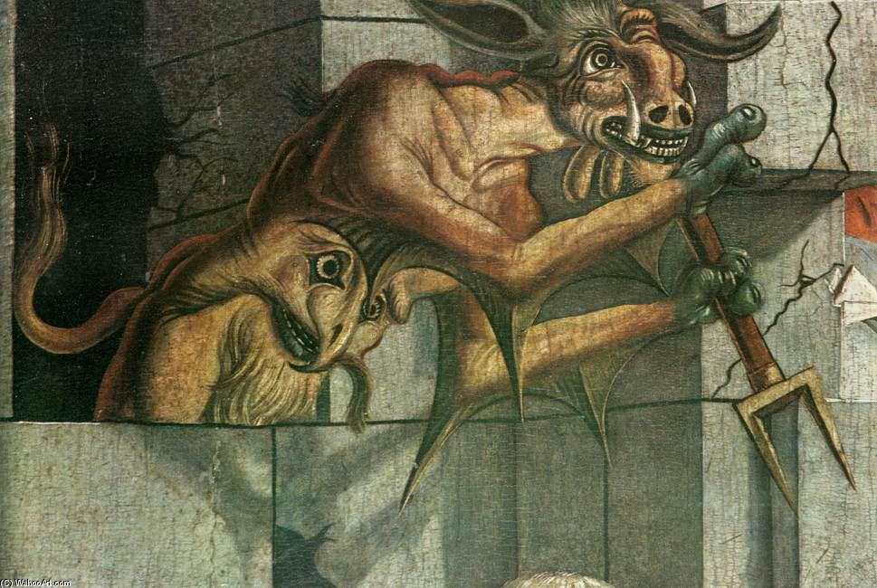 Wikioo.org - The Encyclopedia of Fine Arts - Painting, Artwork by Friedrich Pacher - Christ in Limbo (detail)