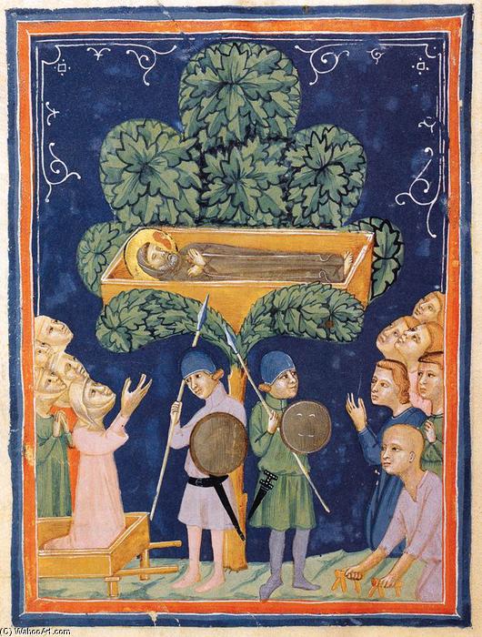 Wikioo.org – La Enciclopedia de las Bellas Artes - Pintura, Obras de arte de Pacino Di Bonaguida - El Morgan Codex (Folio 37)