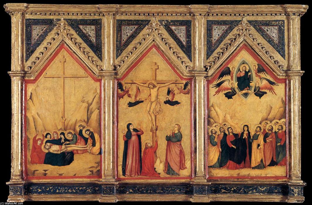 Wikioo.org - The Encyclopedia of Fine Arts - Painting, Artwork by Pacino Di Bonaguida - Triptych