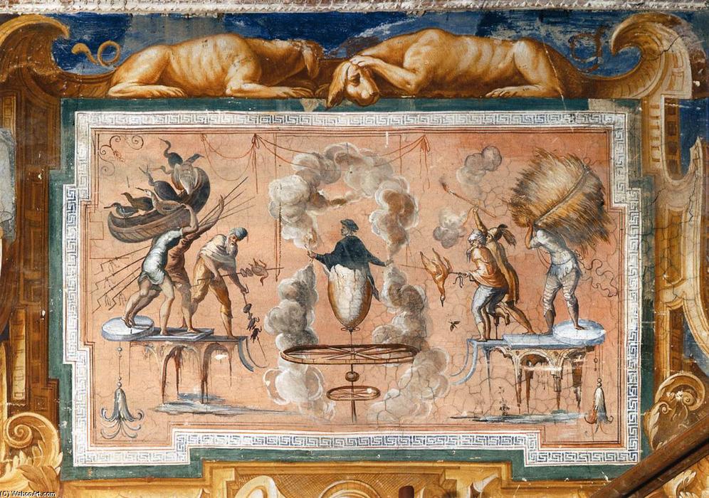 WikiOO.org - Encyclopedia of Fine Arts - Malba, Artwork Giovanni Antonio Paganino - Grotesques