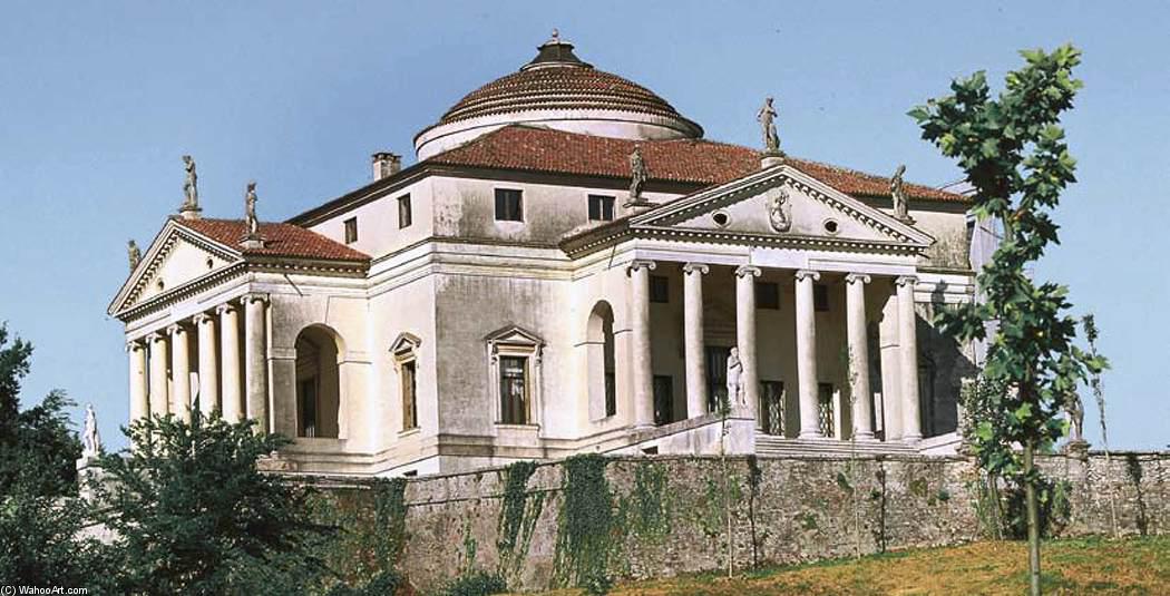 WikiOO.org - Encyclopedia of Fine Arts - Maalaus, taideteos Andrea Palladio - Villa Almerico Capra ''La Rotonda''