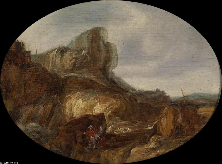 Wikioo.org - สารานุกรมวิจิตรศิลป์ - จิตรกรรม Gillis I Peeters - Mountainous Landscape