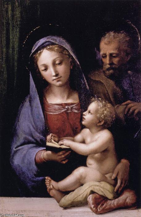Wikioo.org - The Encyclopedia of Fine Arts - Painting, Artwork by Giovan Francesco Penni - The Holy Family of the Book
