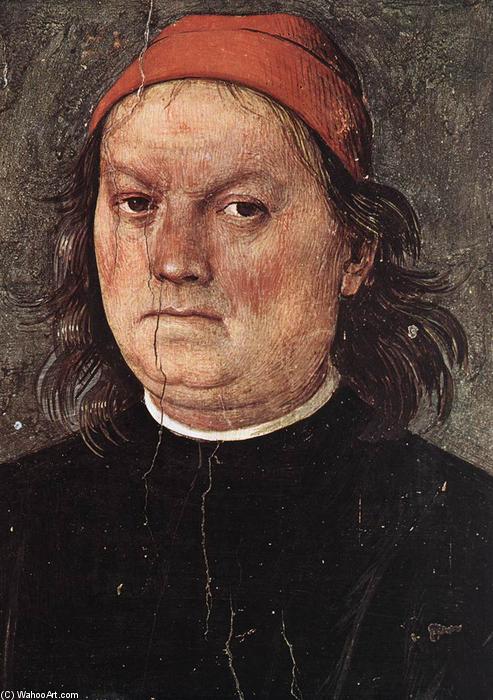 WikiOO.org - Encyclopedia of Fine Arts - Maleri, Artwork Vannucci Pietro (Le Perugin) - Self-Portrait