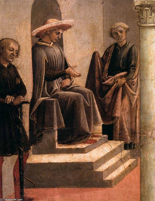 Wikioo.org - The Encyclopedia of Fine Arts - Painting, Artwork by Francesco Di Stefano Pesellino - Episode from the Story of Griselda (detail)