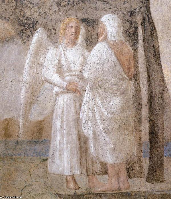 Wikioo.org – L'Enciclopedia delle Belle Arti - Pittura, Opere di Piero Della Francesca - 1 agonia famigerato Adamo dettaglio