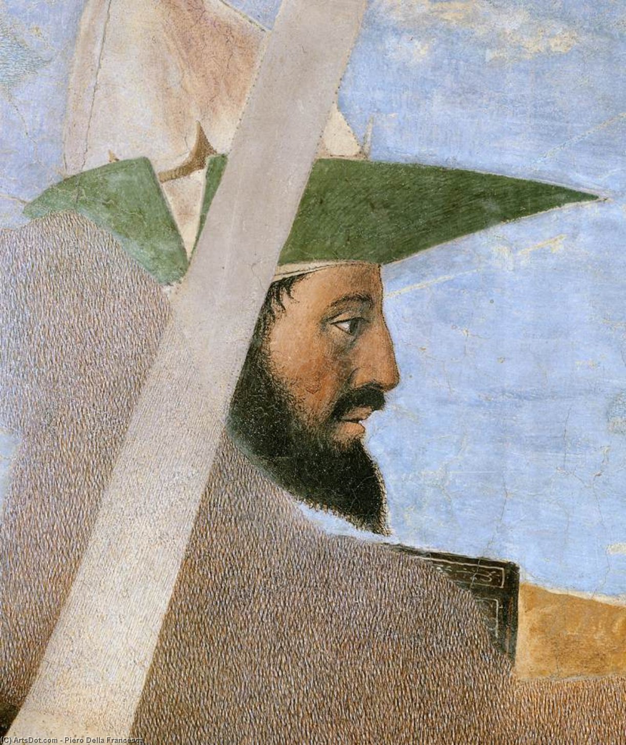 Wikioo.org – L'Enciclopedia delle Belle Arti - Pittura, Opere di Piero Della Francesca - 5  La vittoria di Costantino su Massenzio  particolare