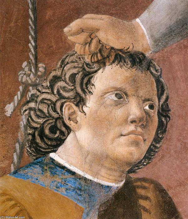 WikiOO.org - Enciklopedija dailės - Tapyba, meno kuriniai Piero Della Francesca - 6. Torture of the Jew (detail)