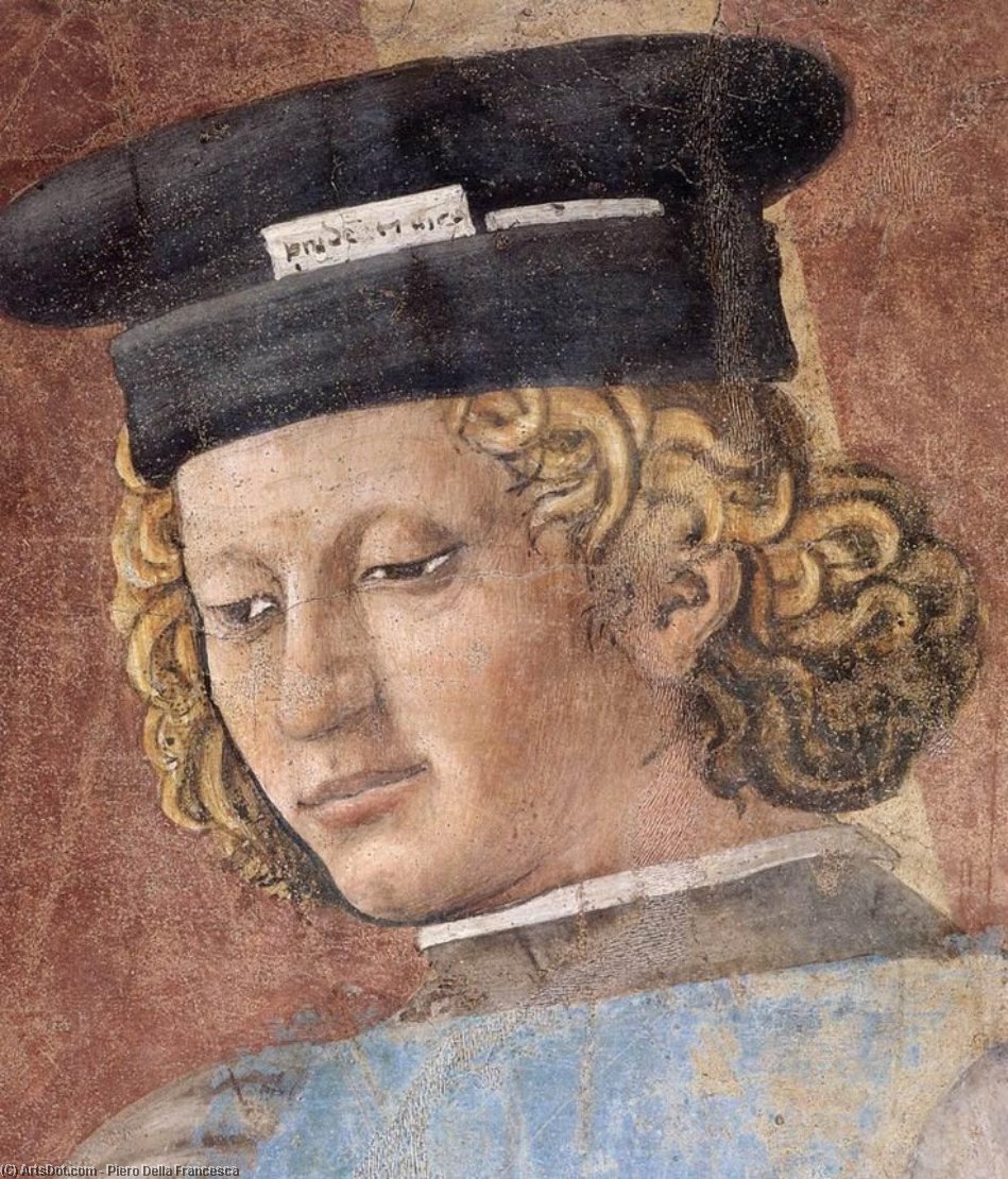 Wikioo.org - Die Enzyklopädie bildender Kunst - Malerei, Kunstwerk von Piero Della Francesca - 6  Folter  von  der  Jude  Ausschnitt