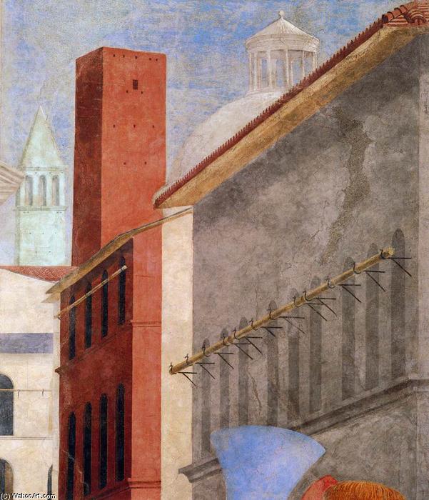 Wikioo.org – L'Enciclopedia delle Belle Arti - Pittura, Opere di Piero Della Francesca - 7b  Riconoscimento  di  Antartico  vero  traversa  particolare  8