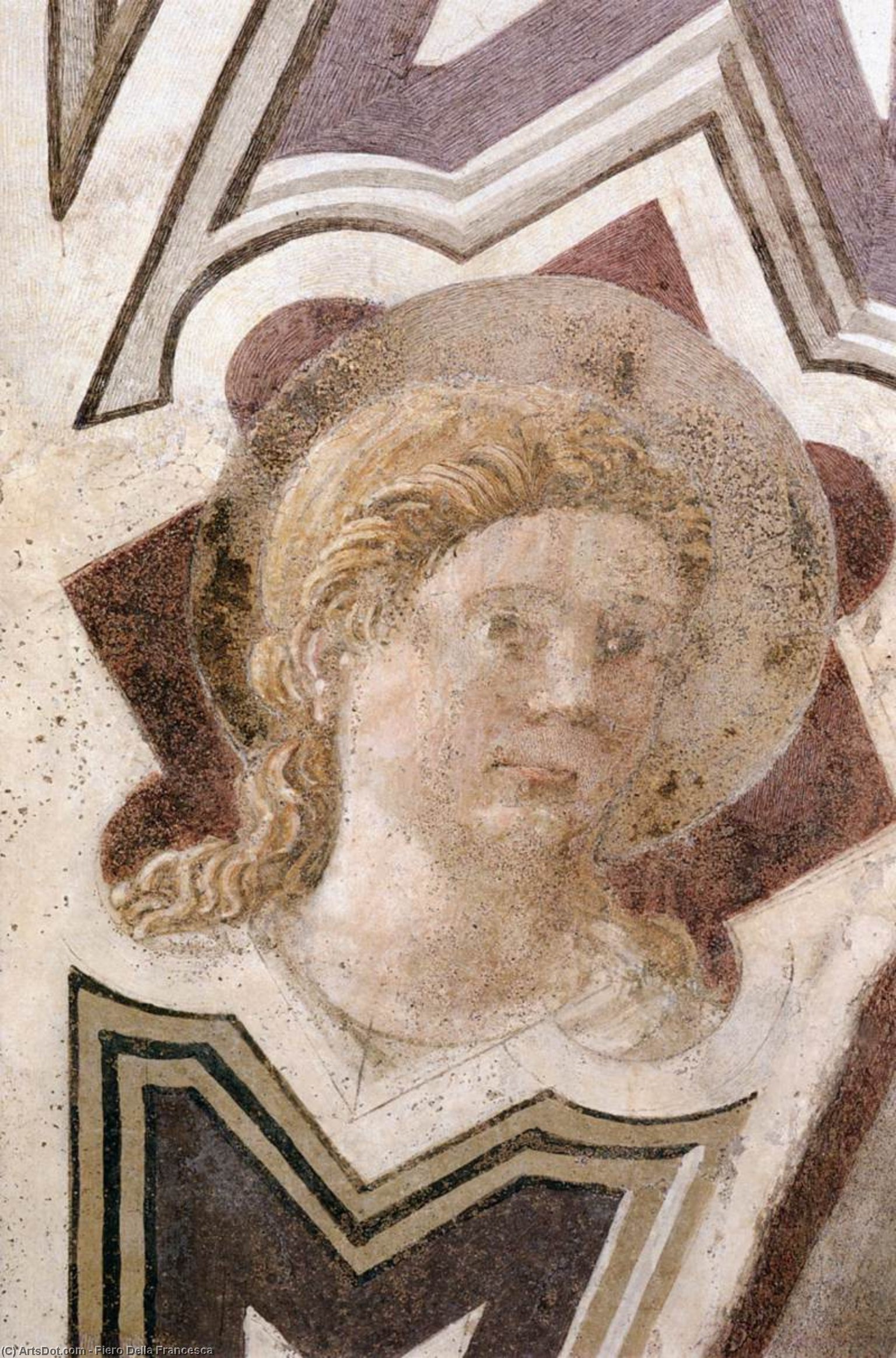 Wikioo.org – La Enciclopedia de las Bellas Artes - Pintura, Obras de arte de Piero Della Francesca - ángel