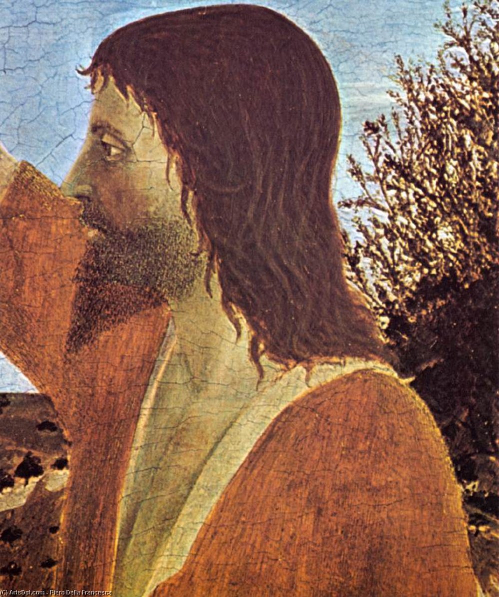 WikiOO.org - Encyclopedia of Fine Arts - Malba, Artwork Piero Della Francesca - Baptism of Christ (detail)