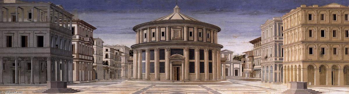 WikiOO.org - Енциклопедия за изящни изкуства - Живопис, Произведения на изкуството Piero Della Francesca - Ideal City