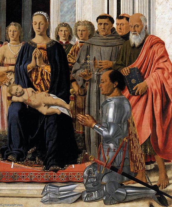 Wikioo.org – L'Encyclopédie des Beaux Arts - Peinture, Oeuvre de Piero Della Francesca - Montefeltro Retable ( détail )