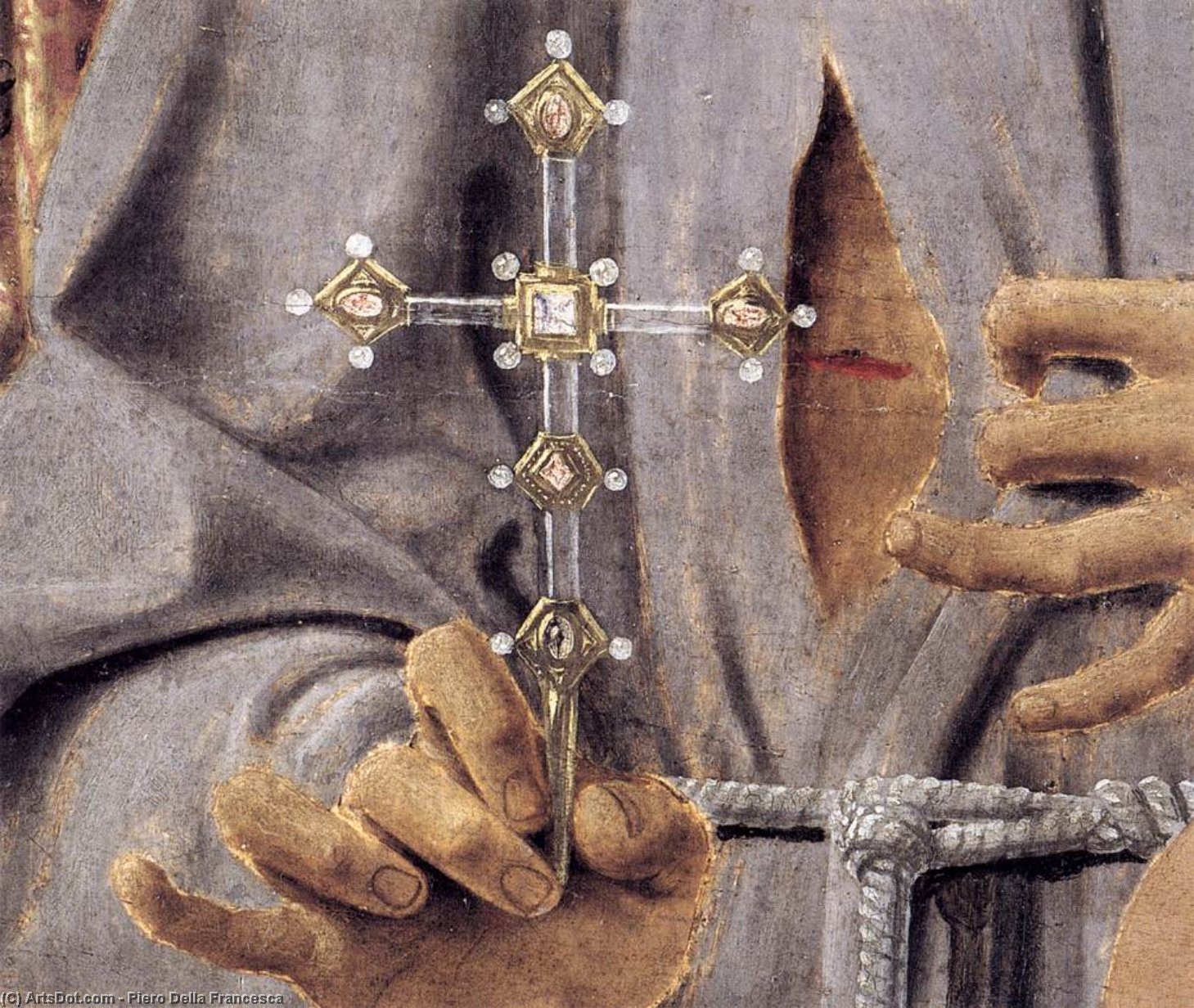 WikiOO.org - Encyclopedia of Fine Arts - Maleri, Artwork Piero Della Francesca - Montefeltro Altarpiece (detail)