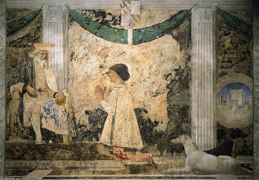 Wikioo.org – L'Enciclopedia delle Belle Arti - Pittura, Opere di Piero Della Francesca - san sigismondo e sigismondo pandolfo Malatesta