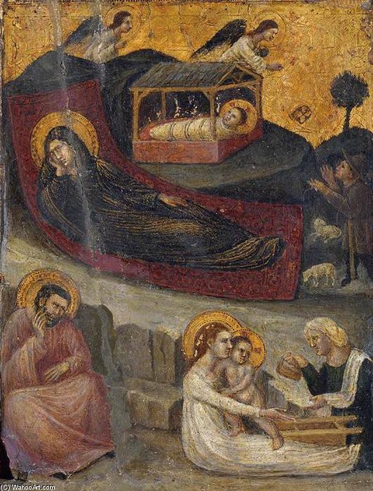 WikiOO.org - Encyclopedia of Fine Arts - Festés, Grafika Pietro Da Rimini - The Nativity