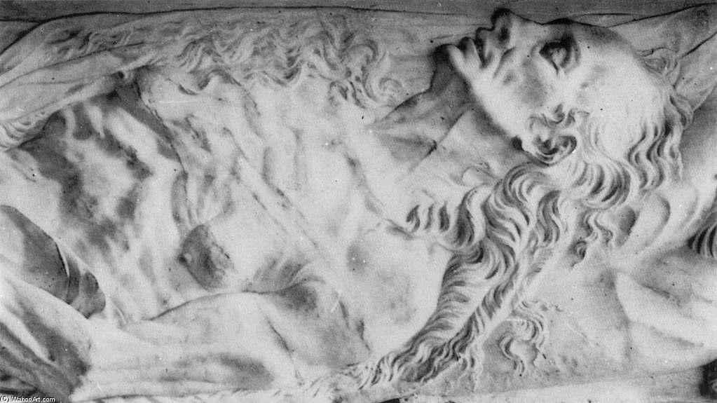 Wikioo.org – La Enciclopedia de las Bellas Artes - Pintura, Obras de arte de Germain Pilon - Monumento a San Valentín Balbiani (detalle)