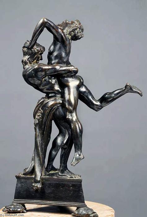 WikiOO.org - Encyclopedia of Fine Arts - Malba, Artwork Antonio Del Pollaiuolo - Hercules and Anteus