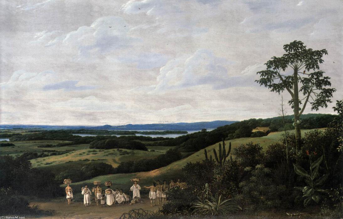 WikiOO.org - Güzel Sanatlar Ansiklopedisi - Resim, Resimler Frans Post - Brazilian Landscape