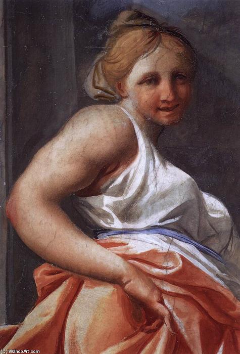 Wikioo.org - The Encyclopedia of Fine Arts - Painting, Artwork by Andrea Pozzo - Hercules Choking Juno's Snakes (detail)