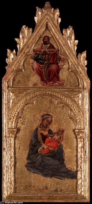 Wikioo.org - The Encyclopedia of Fine Arts - Painting, Artwork by Angelo Puccinelli - Virgin and Child